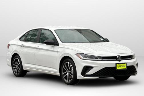 Pure White 2026 Volkswagen Jetta 1.5T Sport