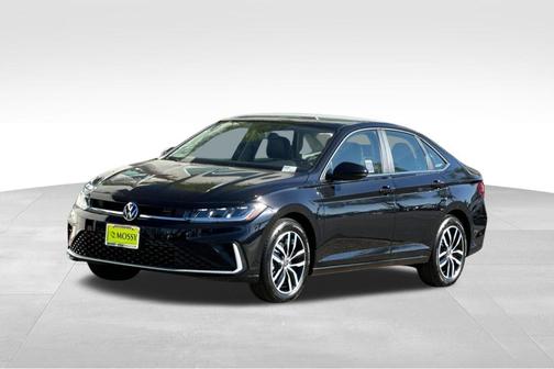 Deep Black Pearl Effect 2026 Volkswagen Jetta 1.5T SE