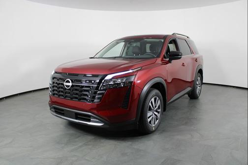 Scarlet Ember Tintcoat 2026 Nissan Pathfinder SL