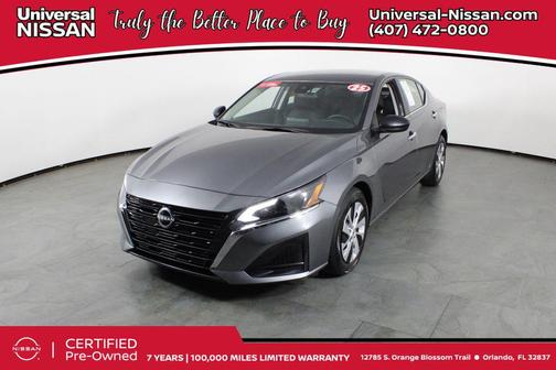 Gun Metallic 2025 Nissan Altima S FWD