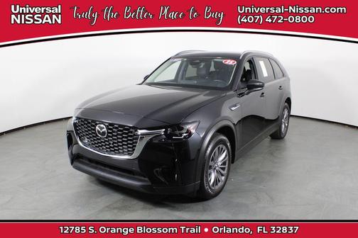 Jet Black Mica 2025 Mazda CX-90 3.3 Turbo Select