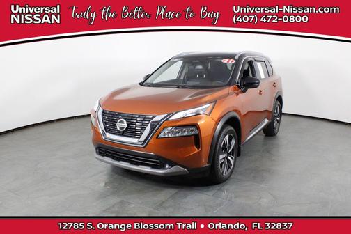 Sunset Drift Chromaflair/Super Black 2021 Nissan Rogue SL