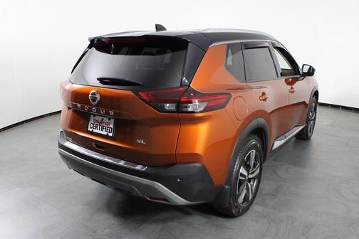 Sunset Drift Chromaflair/Super Black 2021 Nissan Rogue SL