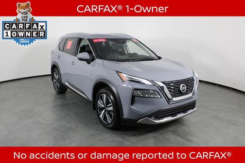 Boulder Gray Pearl 2021 Nissan Rogue Platinum