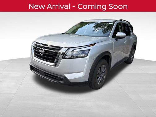 Brilliant Silver Metallic 2025 Nissan Pathfinder SV FWD