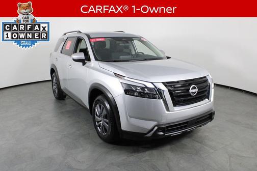 Brilliant Silver Metallic 2025 Nissan Pathfinder SV FWD