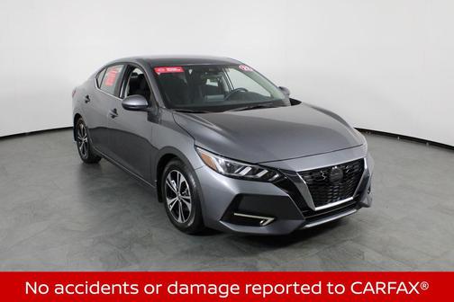 Gun Metallic 2022 Nissan Sentra SV
