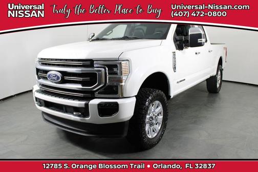 STAR WHITE 2021 Ford F-250 Platinum