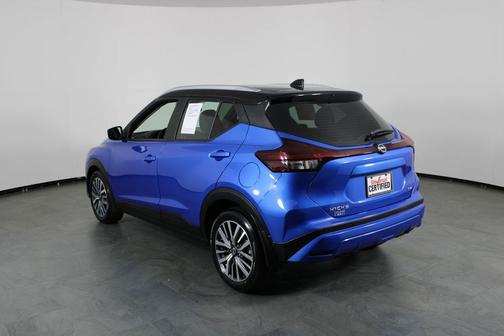 Electric Blue Metallic/Super Black 2023 Nissan Kicks SV