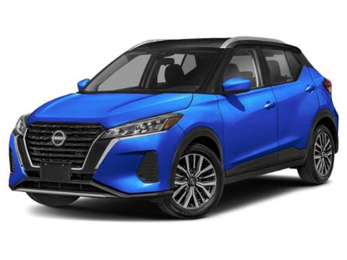 Electric Blue Metallic/Super Black 2023 Nissan Kicks SV