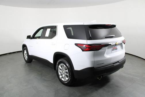 Summit White 2023 Chevrolet Traverse LS