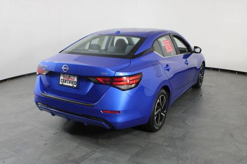Electric Blue Metallic 2024 Nissan Sentra SV