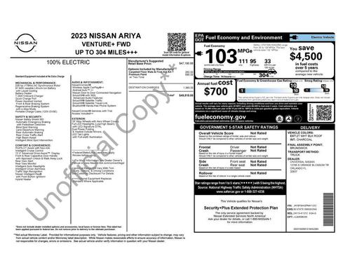 2023 Nissan ARIYA VENTURE+