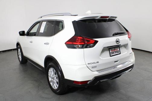 Glacier White 2017 Nissan Rogue SV