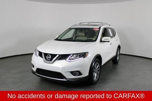 Moonlight White 2014 Nissan Rogue SL