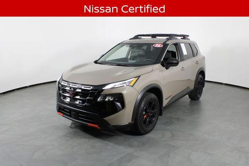 Baja Storm Metallic 2025 Nissan Rogue Rock Creek