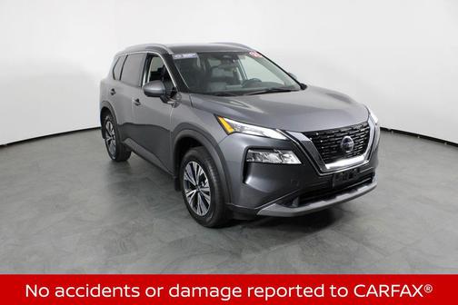 Gun Metallic 2021 Nissan Rogue SV