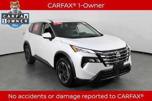 Everest White Pearl 2024 Nissan Rogue SV