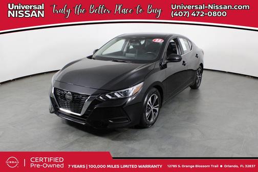 Super Black 2023 Nissan Sentra SV