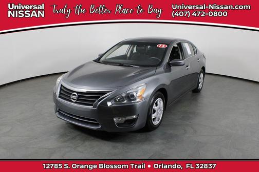 Gun Metallic 2015 Nissan Altima 2.5 S