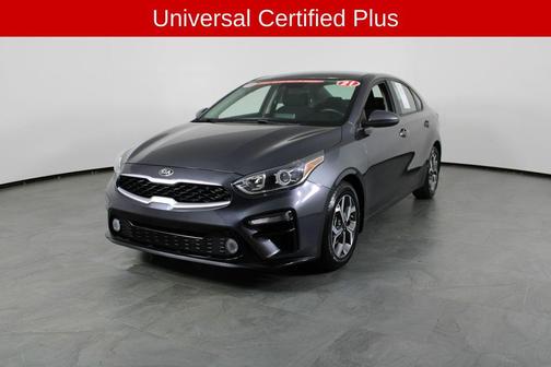 Gravity Gray 2021 Kia Forte LXS