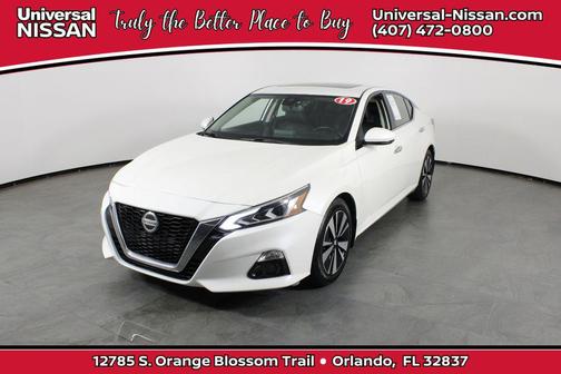 Pearl White Tricoat 2019 Nissan Altima 2.5 SL