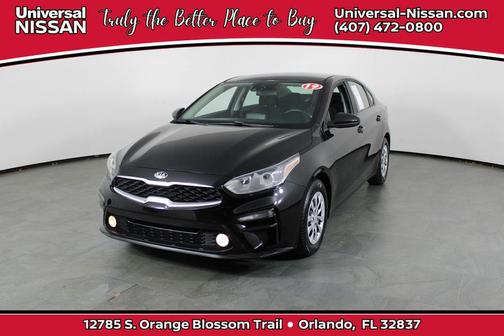 Aurora Black 2019 Kia Forte FE
