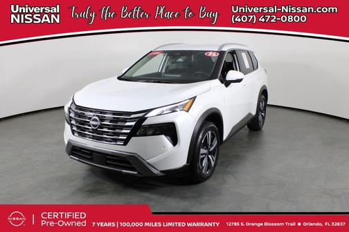 Everest White Pearl Tricoat 2026 Nissan Rogue SL