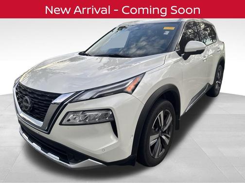 Pearl White Tricoat 2023 Nissan Rogue Platinum