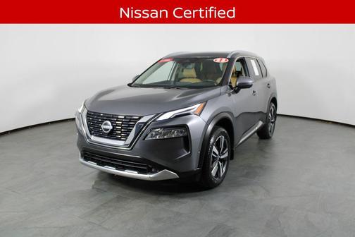 Gun Metallic 2023 Nissan Rogue Platinum