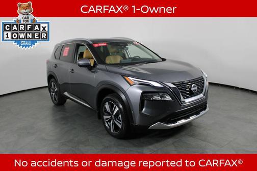 Gun Metallic 2023 Nissan Rogue Platinum