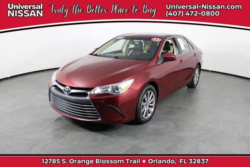 Ruby Flare Pearl 2017 Toyota Camry XLE
