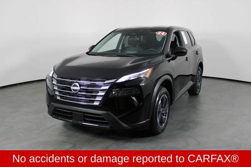 Super Black 2024 Nissan Rogue SV