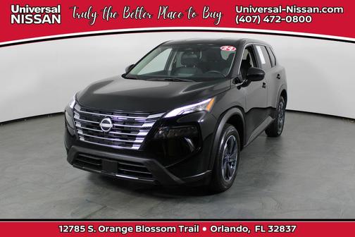 Super Black 2024 Nissan Rogue SV