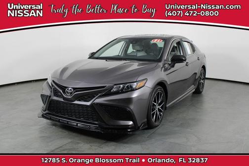 Predawn Gray Mica 2021 Toyota Camry SE