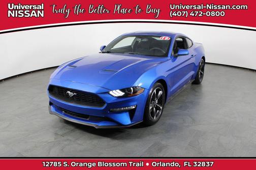 VELOCITY BLUE 2019 Ford Mustang EcoBoost
