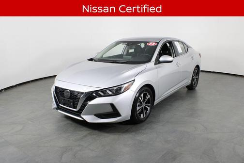 Brilliant Silver Metallic 2023 Nissan Sentra SV