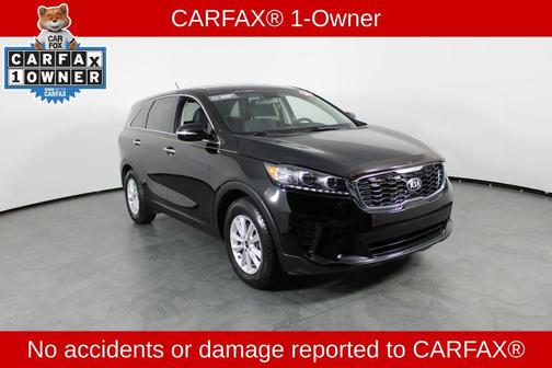 Ebony Black 2020 Kia Sorento LX