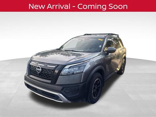 Gun Metallic 2023 Nissan Pathfinder Rock Creek 4WD