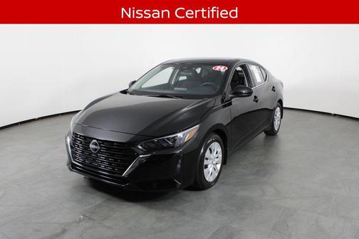 Super Black 2024 Nissan Sentra S
