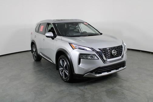 Brilliant Silver Metallic 2021 Nissan Rogue Platinum