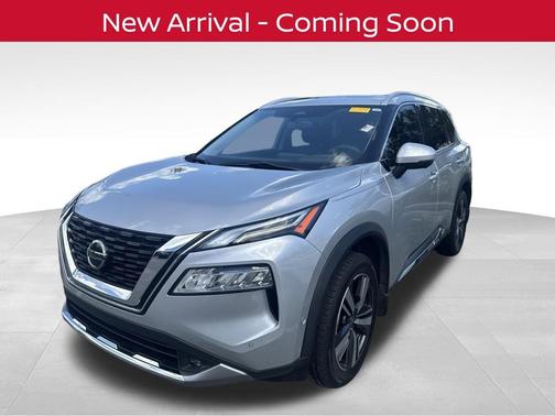 Brilliant Silver Metallic 2021 Nissan Rogue Platinum