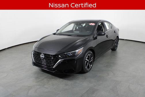 Super Black 2024 Nissan Sentra SV