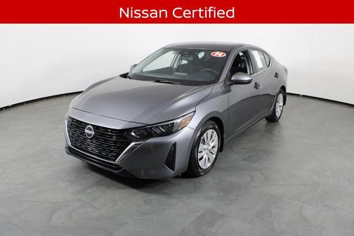 Gun Metallic 2024 Nissan Sentra S