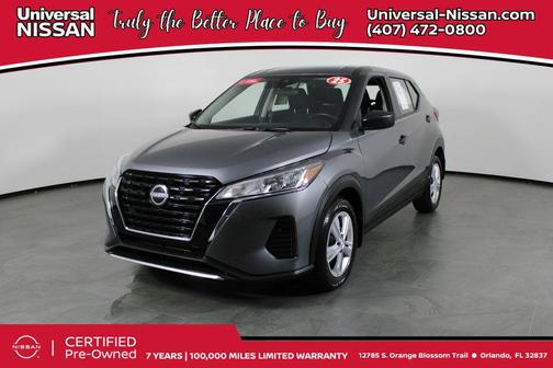 Gun Metallic 2025 Nissan Kicks S