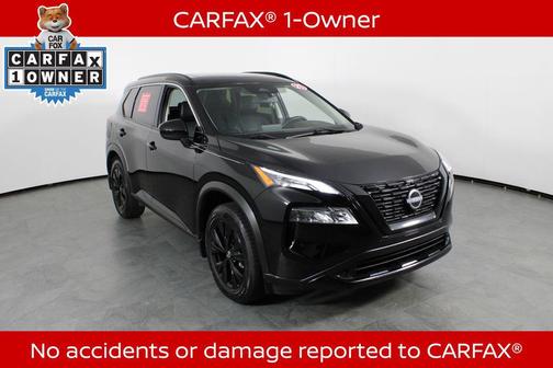 Super Black 2023 Nissan Rogue SV