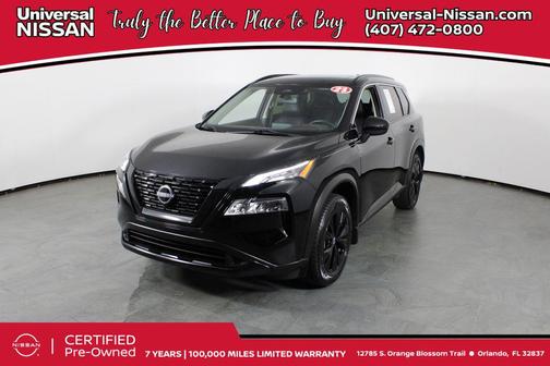Super Black 2023 Nissan Rogue SV