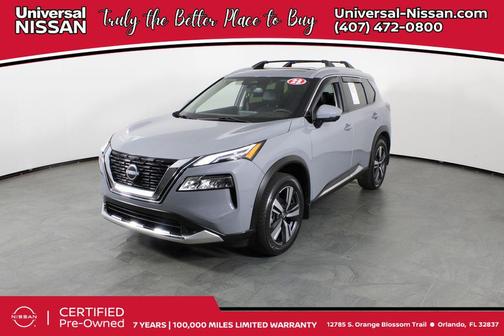 Boulder Gray Pearl 2023 Nissan Rogue Platinum