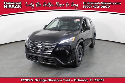 Super Black 2023 Nissan Rogue SV