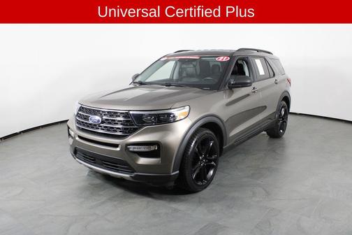 STONE GRAY METALLIC 2021 Ford Explorer XLT